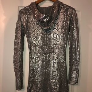 Ed Hardy by Christian Audigier embellished sweater